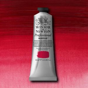 Winsor Newton Artists Acrylic Alizarin Crimson 60ml