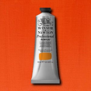 Winsor Newton Artists Acrylic Pyrrole Orange 60ml