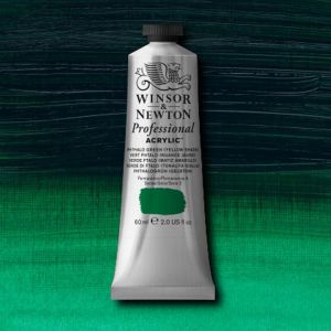 Winsor Newton Artists Acrylic Phthalo Green Yellow 60ml