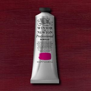 Winsor Newton Artists Acrylic Quinacridone Violet 60ml