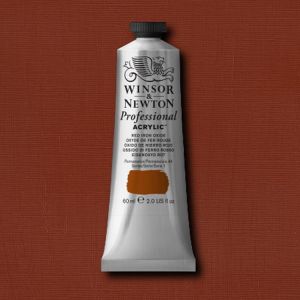 Winsor Newton Artists Acrylic Red Iron Oxide 60ml