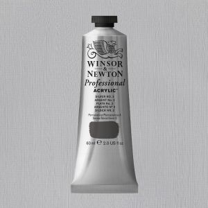 Winsor Newton Artists Acrylic Silver No. 2 60ml