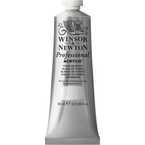 Winsor Newton Artists Acrylic Titanium White 60ml