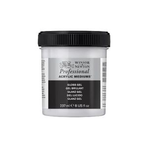 Winsor Newton Acrylic Gloss Gel 237ml Jar
