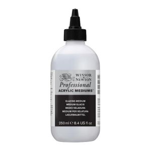 Winsor Newton Acrylic Glazing Medium 250ml Bottle
