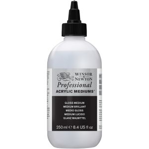 Winsor Newton Acrylic Gloss Medium 250ml Bottle